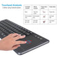 78 Keys 2.4G Wireless Mini Keyboard with Mouse Pad- Battery Operated_12
