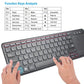 78 Keys 2.4G Wireless Mini Keyboard with Mouse Pad- Battery Operated_13