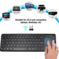 78 Keys 2.4G Wireless Mini Keyboard with Mouse Pad- Battery Operated_4