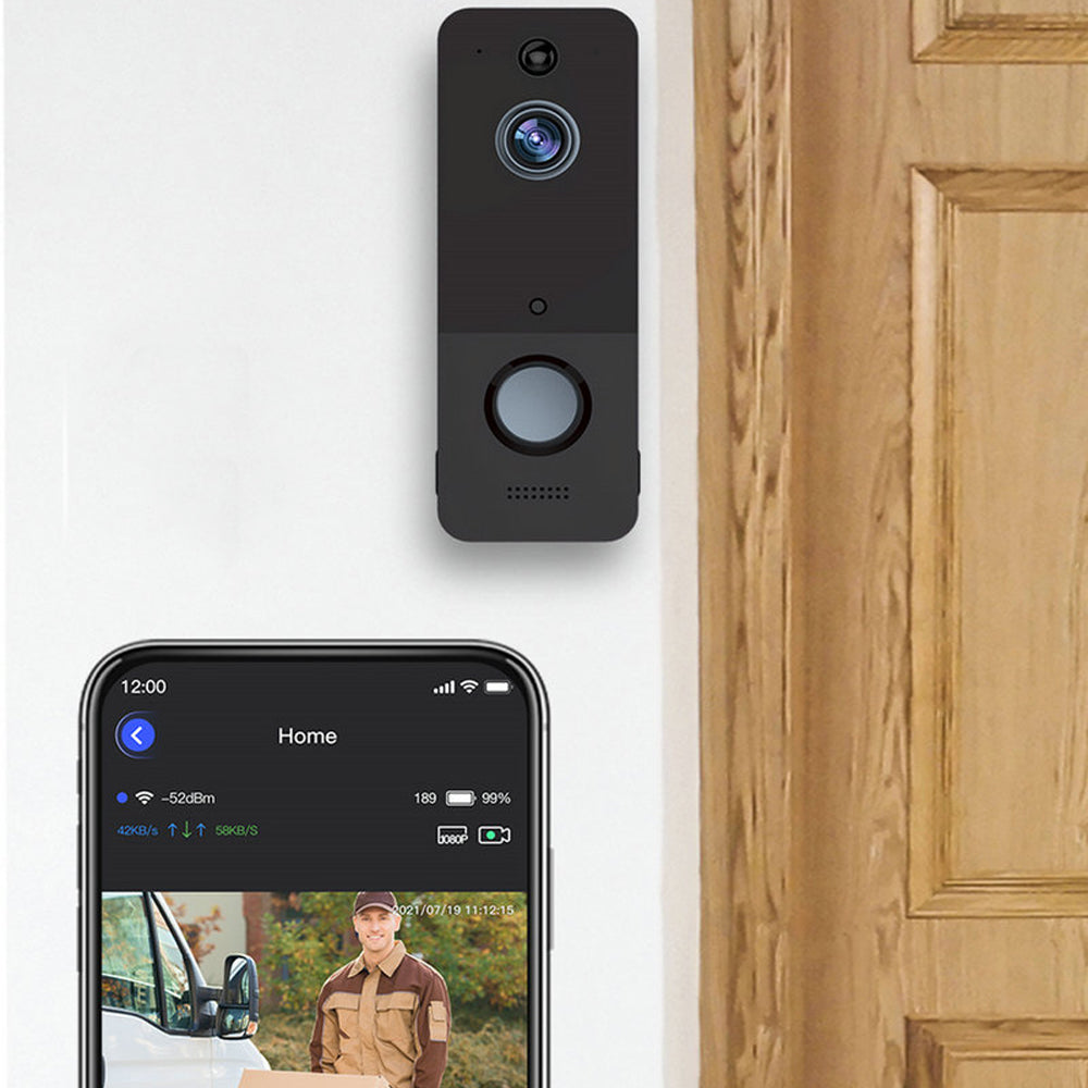 USB Rechargeable Wireless Smart Wi-Fi Video Doorbell_7