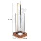 Inverted Vertical Incense Stick Holder Glass Bottle_9