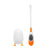 Wall Mounted Diving Duck Style Toilet Cleaning Brush with Base_13