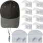 10pcs Self-Adhesive Multifunctional Hat Hooks For Wall_3