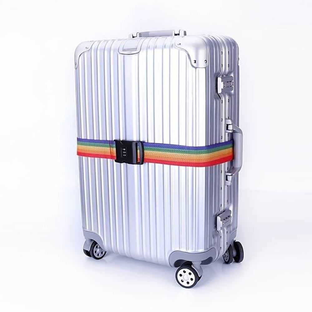 Locking TSA Luggage Strap Straight Suitcase Fixed Binding Belt For Travel_22