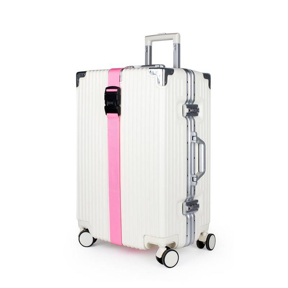 Locking TSA Luggage Strap Straight Suitcase Fixed Binding Belt For Travel_24