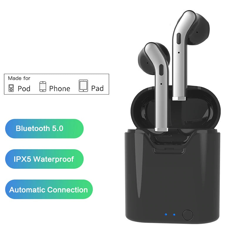 TWS Bluetooth 5.0 Earbuds with Charging Case- USB Charging_1