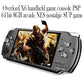 Overlord X6 Handheld Game Console psp64 bit 8GB Arcade NES- USB Charging_2