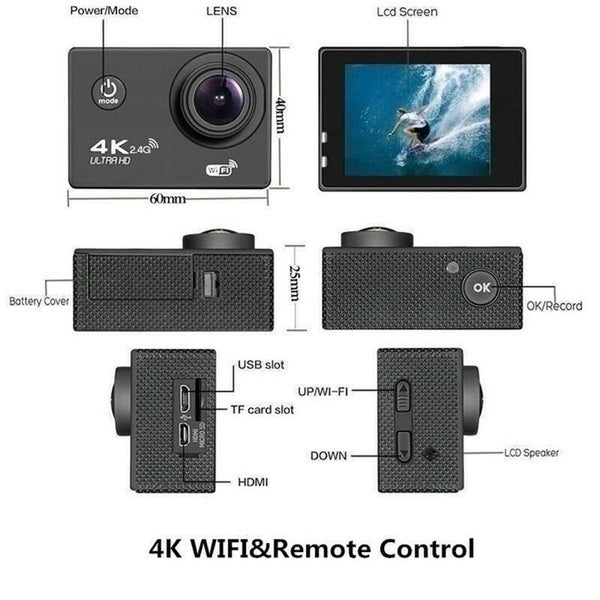 16MP 4K Ultra HD Water Proof Action Camera with Wi-Fi_12