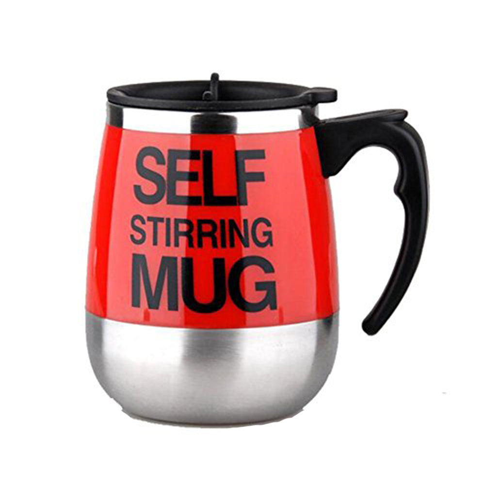 Hot and Cold Battery Operated Magnetic Stainless Steel Self Stirring Mug for Coffee, Tea and Juice_6