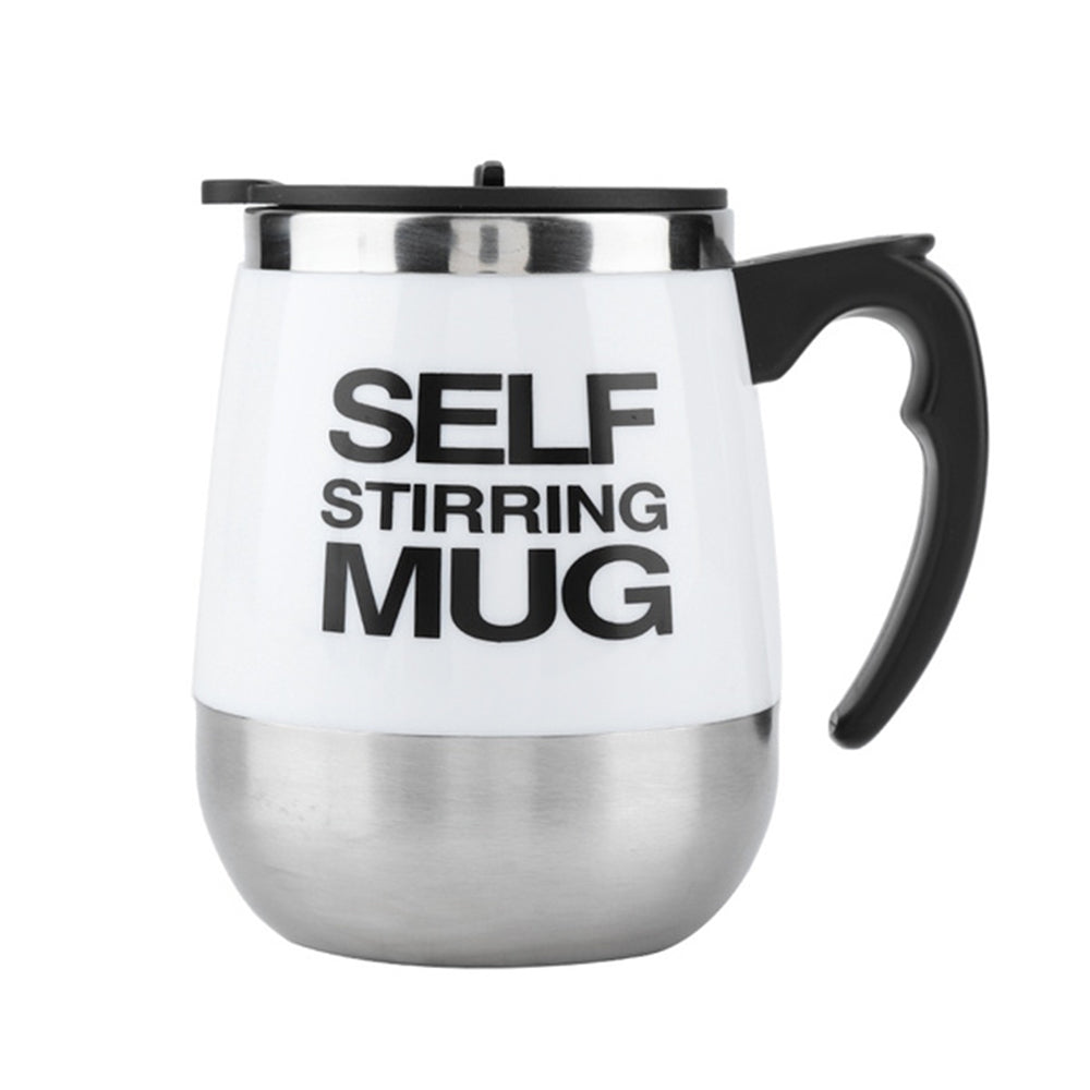 Hot and Cold Battery Operated Magnetic Stainless Steel Self Stirring Mug for Coffee, Tea and Juice_7