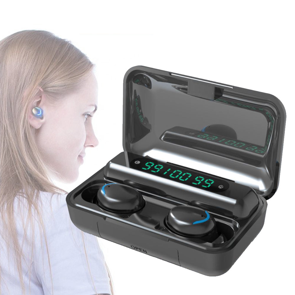 Wireless Bluetooth Earphones with Charging Box- USB Charging_1