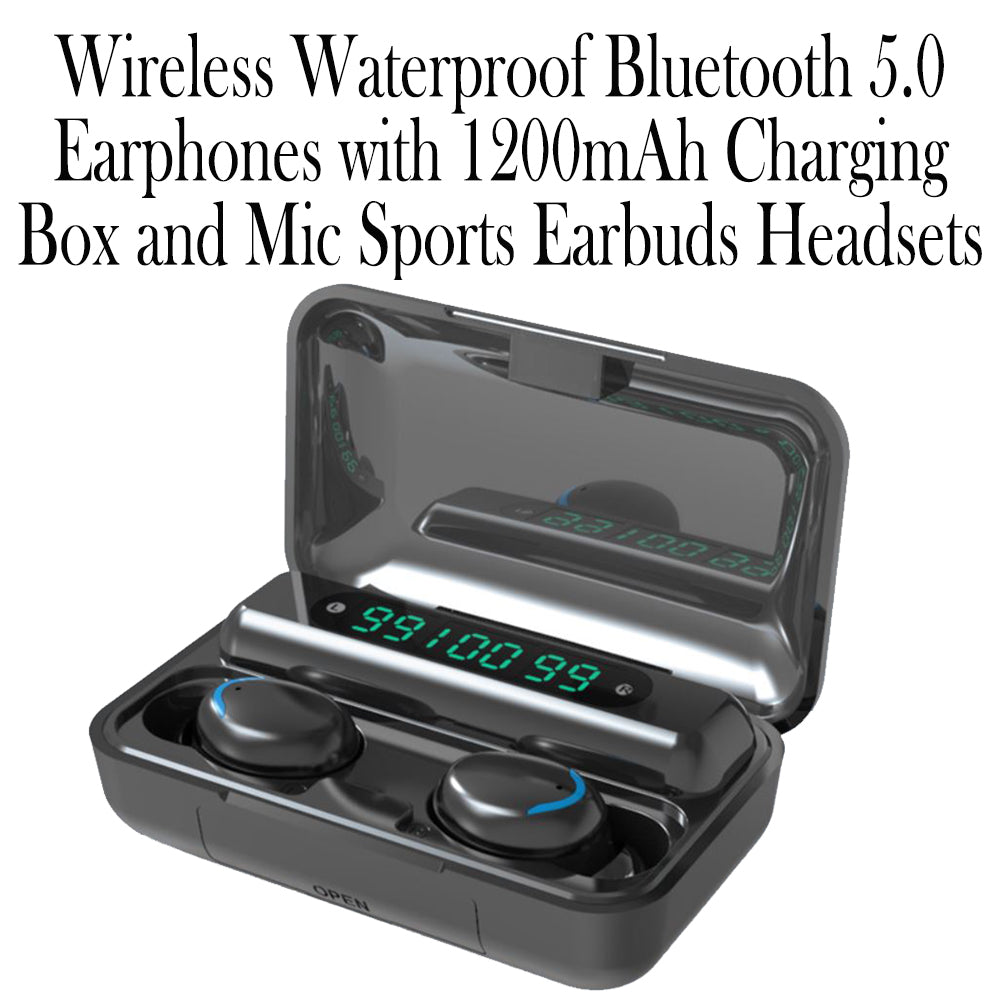 Wireless Bluetooth Earphones with Charging Box- USB Charging_2