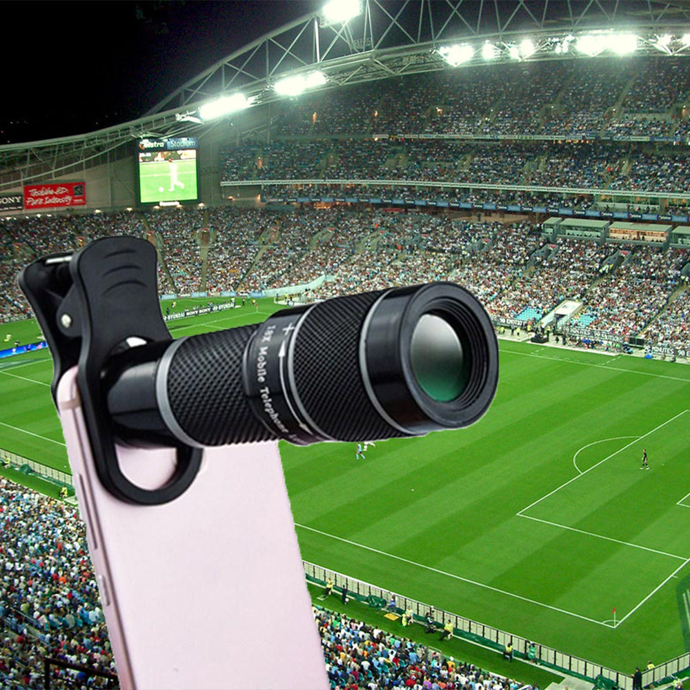18X Magnification Universal Mobile Phone Lens Adjustable Focus Smart Telephoto Zoom Lens_2