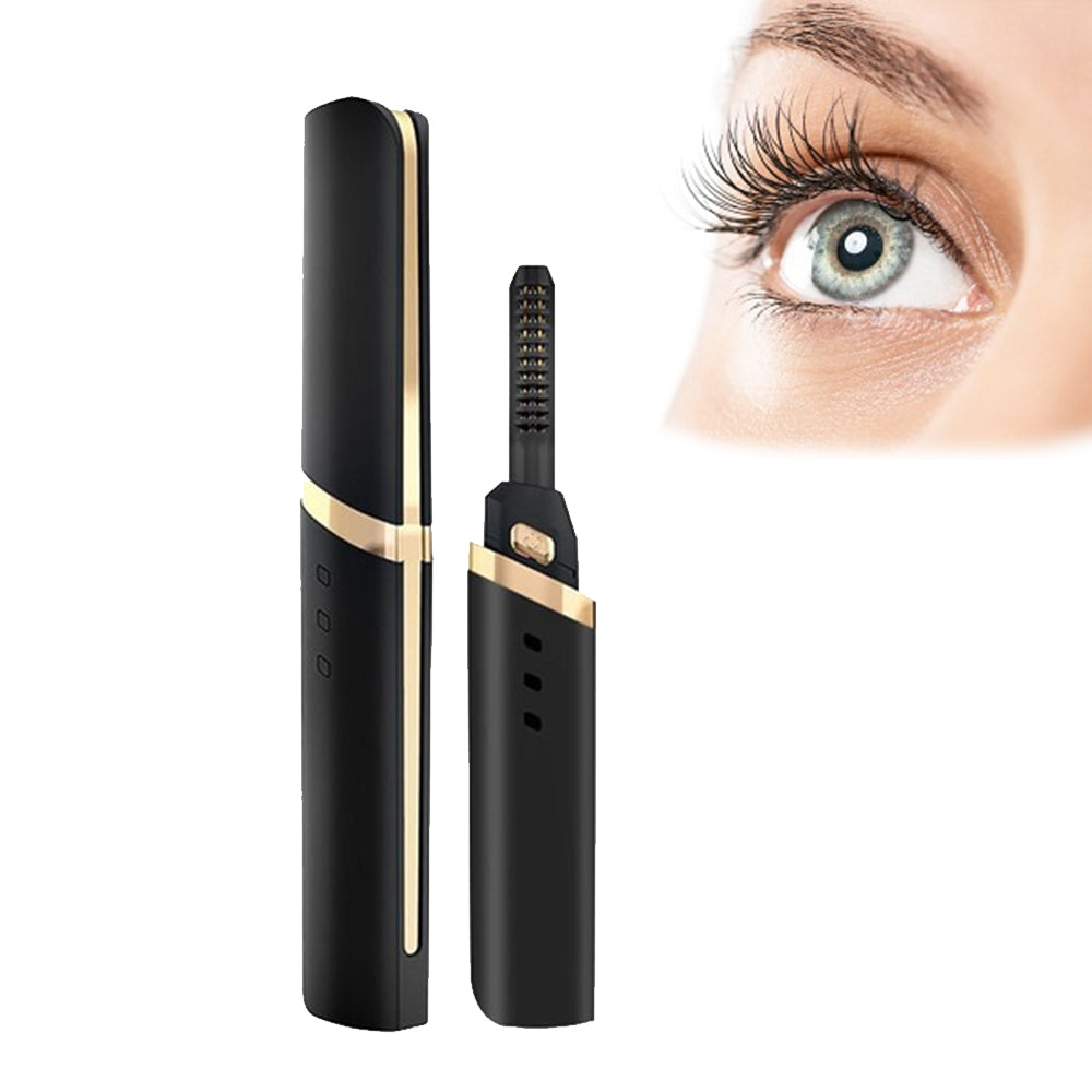 360 ° Rotary Head USB Rechargeable Quick Heating Long Lasting Eyelash Curling Device_4