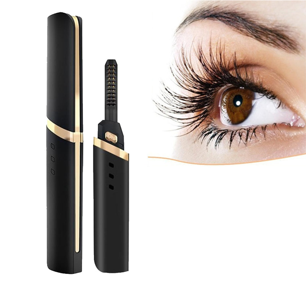 360 ° Rotary Head USB Rechargeable Quick Heating Long Lasting Eyelash Curling Device_6