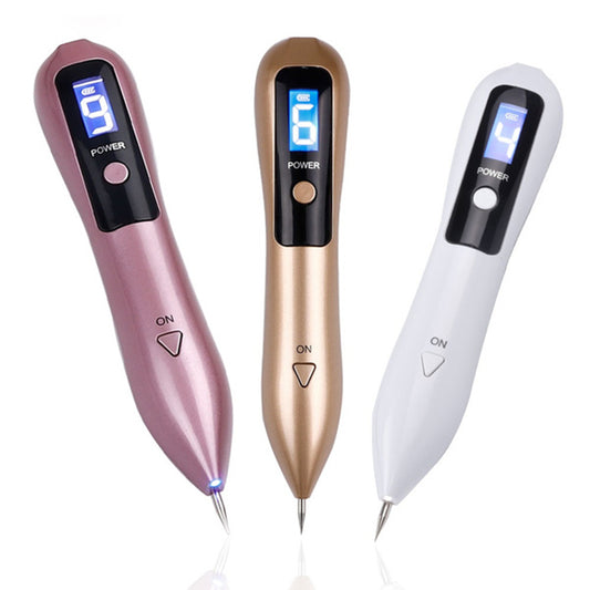 9 Speed USB Rechargeable Spotlight Mole Freckle and Spot Scanner and Remover Pen_2
