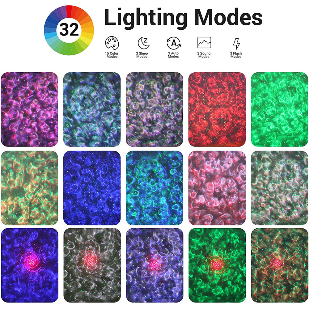 Colorful LED Star Night and BT Musical Nebula Lamp- USB Powered_4