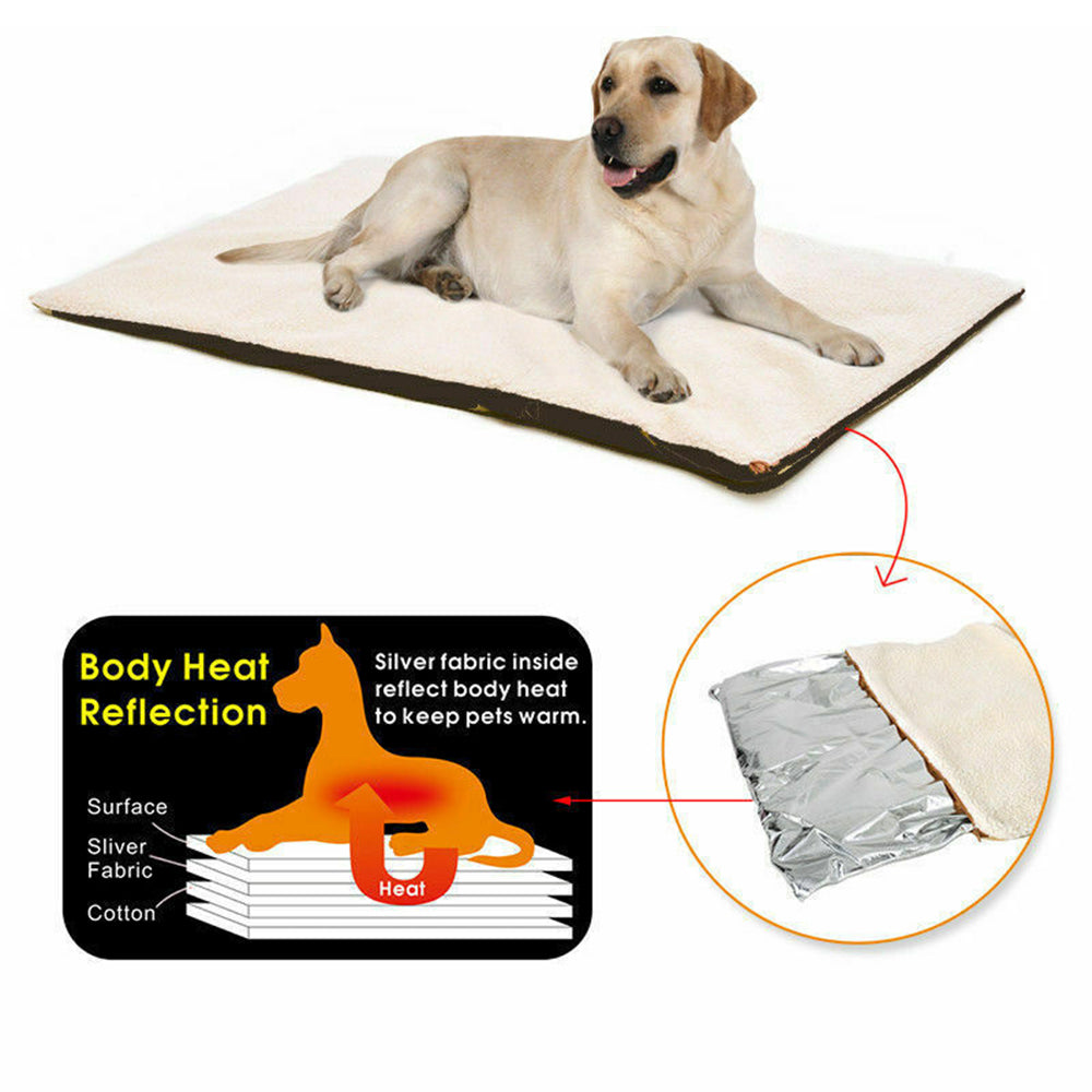 Self-Heating Thermal Pet Bed Self Warming Pet Mat_7