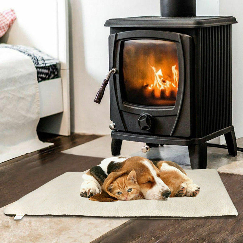 Self-Heating Thermal Pet Bed Self Warming Pet Mat_0