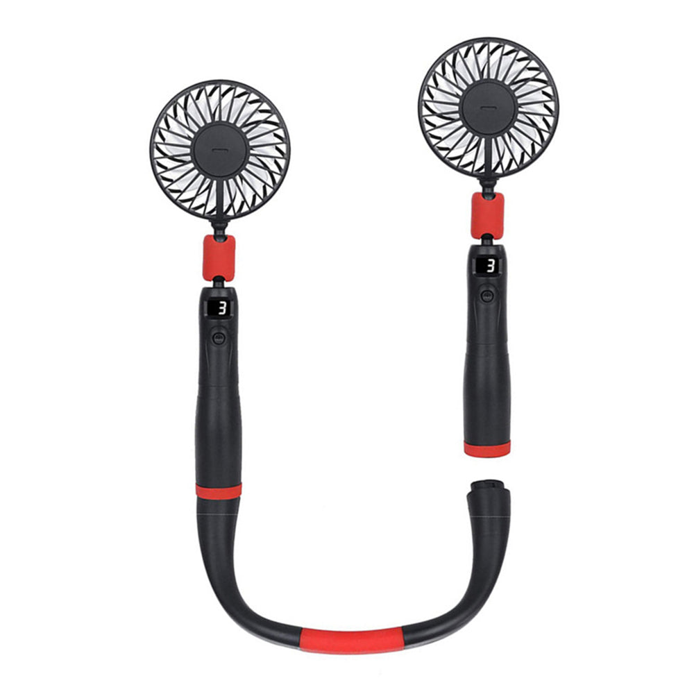 2-in-1 Portable Handheld and Hanging Neck Fan- USB Charging_1