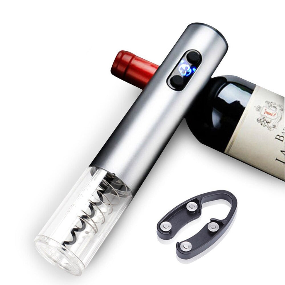 4-in-1 USB Rechargeable Cordless Wine Bottle Opener_2