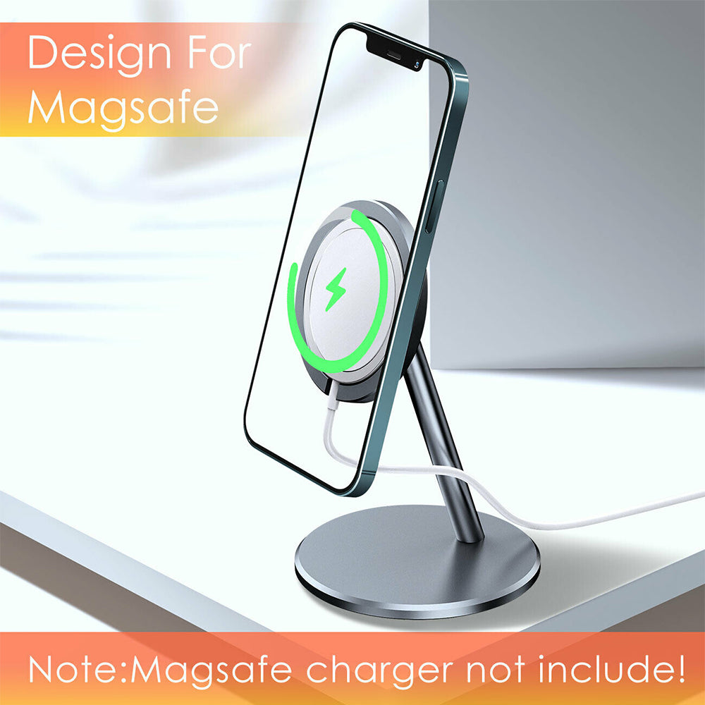 Aluminum Wireless Magnetic Mobile Phone Holder MagSafe Compatible_6