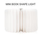 USB Rechargeable 3 Colors 3D Creative Foldable LED Book Night Light_5