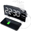 Load image into Gallery viewer, Projector FM Radio LED Display Alarm Clock- Battery Operated_0