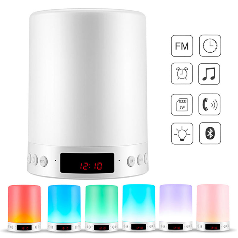 USB Rechargeable Touch Control LED Light and BT Speaker_3