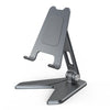 Metal Foldable Tablet Tabletop Vertical Stand with Adjustable Angle_1