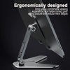 Load image into Gallery viewer, Metal Foldable Tablet Tabletop Vertical Stand with Adjustable Angle_3
