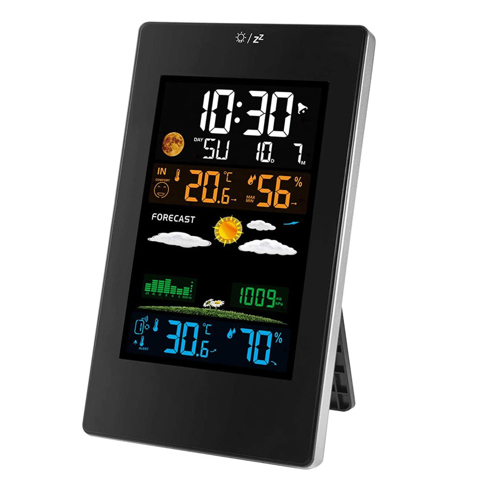 Wireless Indoor and Outdoor Weather Station Color Screen- USB Plugged-in_1