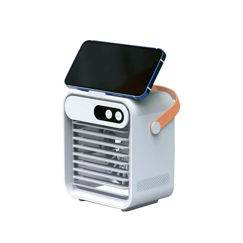 USB Rechargeable Portable Cooling Fan Mini Desktop Air Cooler_0
