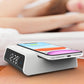 Digital Alarm Clock with Wireless Charger for QI Devices- USB Powered_14