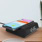 Digital Alarm Clock with Wireless Charger for QI Devices- USB Powered_16