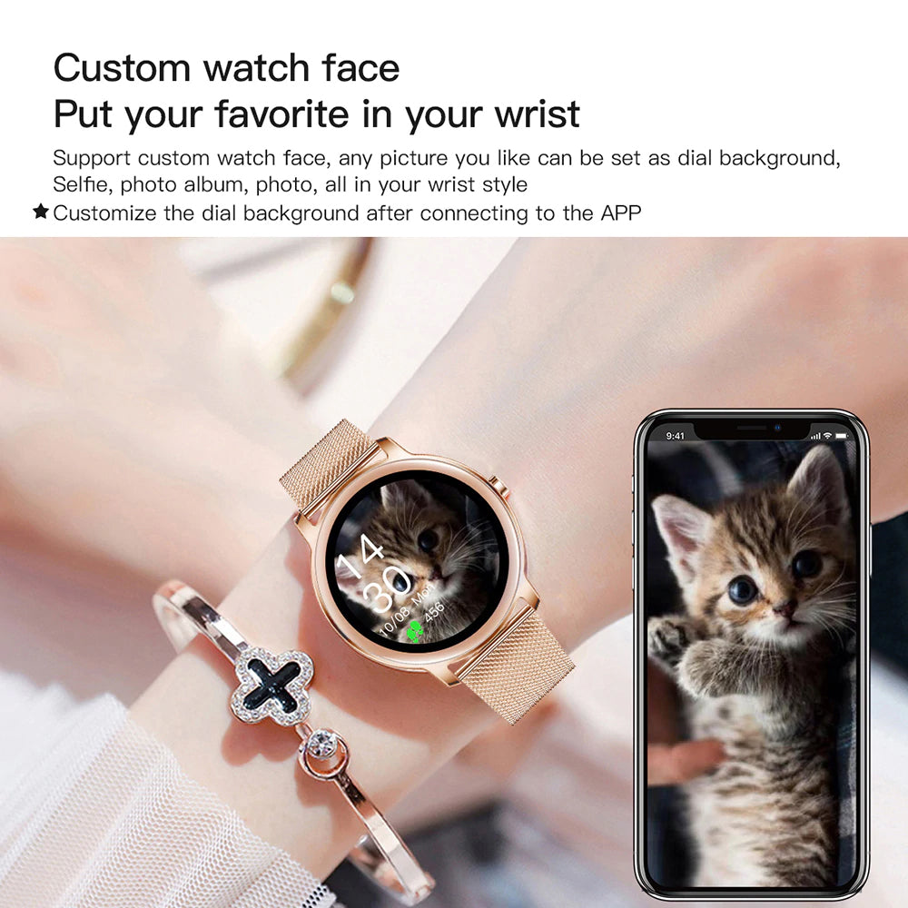 Full Touch Screen iOS Android Support Unisex Smartwatch- USB Charging_7