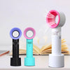 3 Speed Portable Bladeless Handheld USB Rechargeable Fan_3