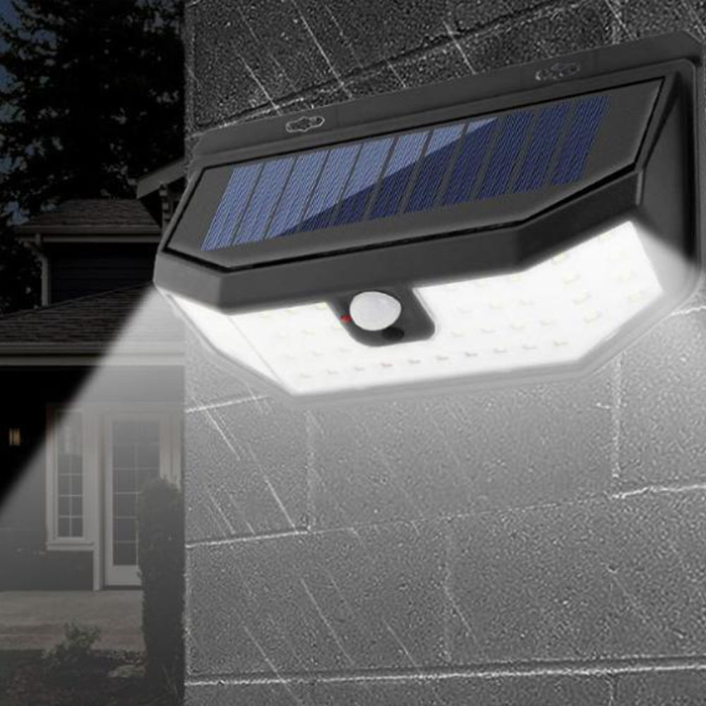 Outdoor Solar Powered Motion Sensor Wide Angled LED Lights_2