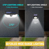 Load image into Gallery viewer, Outdoor Solar Powered Motion Sensor Wide Angled LED Lights_7