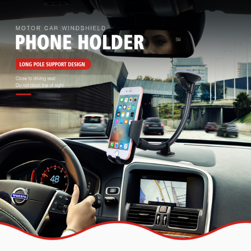 Car Windshield Suction Type Mobile Phone Holder Support Bracket_5