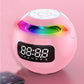 Wireless USB Rechargeable Spherical Speaker and Digital Clock_4
