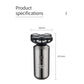 5-in-1 USB Rechargeable Digital Display Wet and Dry Electric Hair Shaver_16