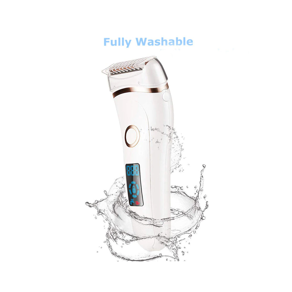 USB Charging Electric Waterproof Hair Trimmer Shaver with LCD Display_10