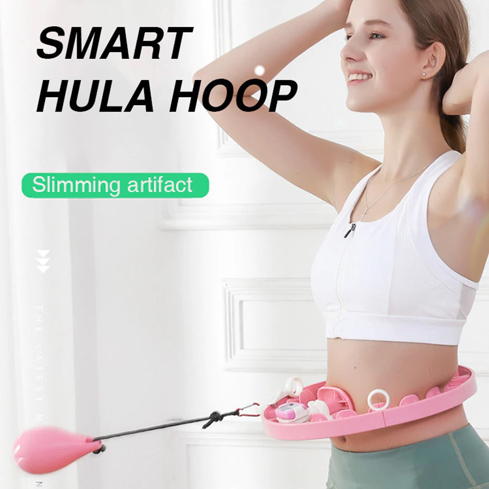 Detachable Smart Sport Hoops Fitness Hula Hoops Thin Waist Trainer_3