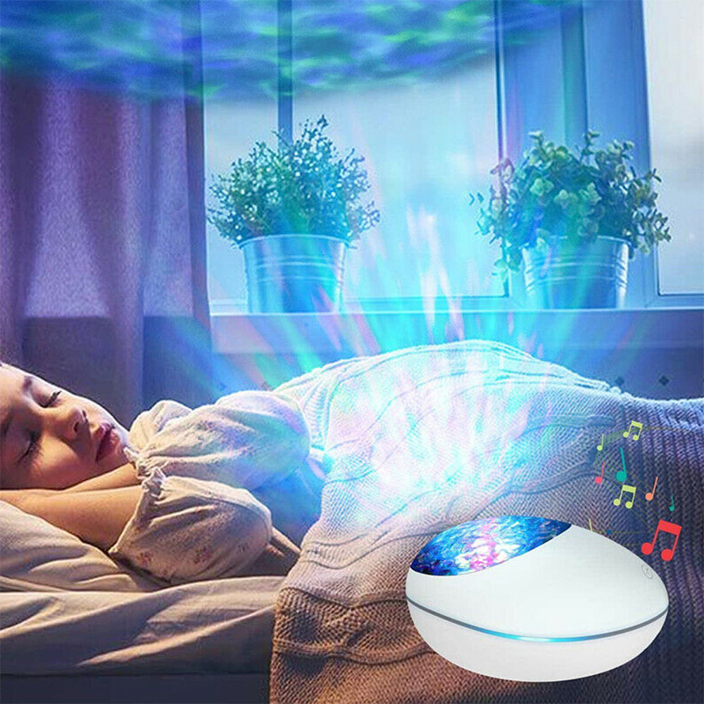 3-in-1 Galaxy Night Light with White Noise- USB Powered_4