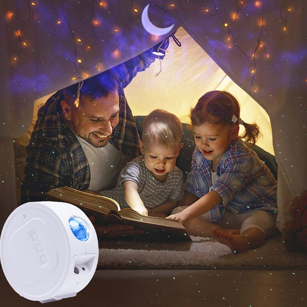 Nebula Moon and Starry Night Sky LED Light Projector- USB Charging_2