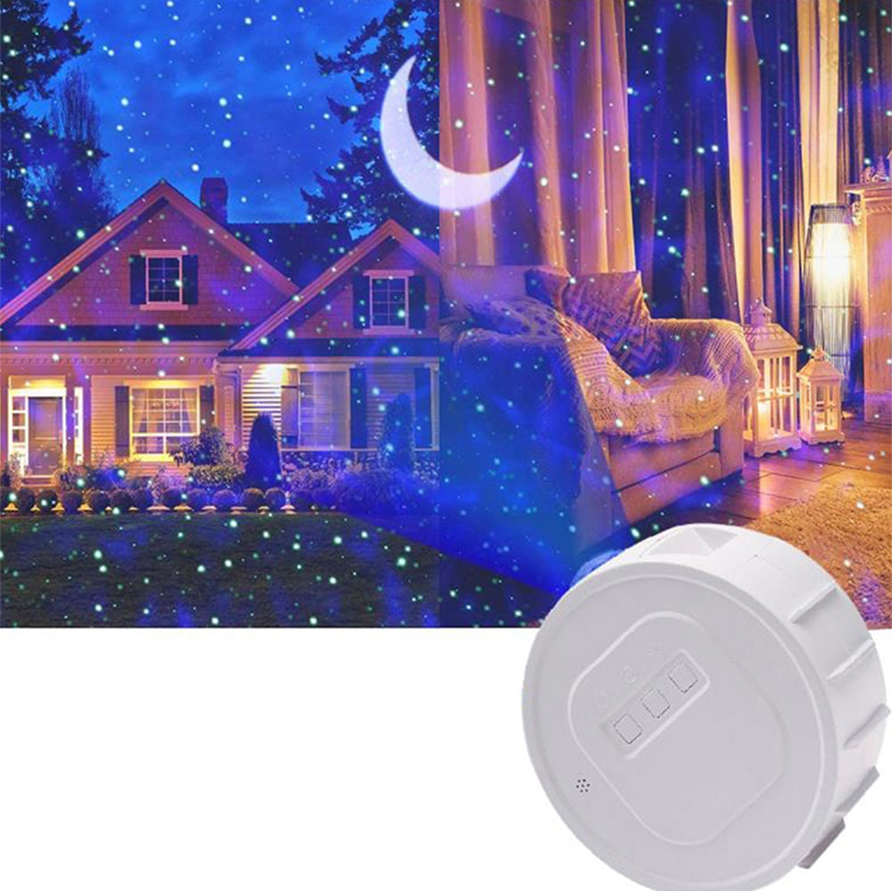 Nebula Moon and Starry Night Sky LED Light Projector- USB Charging_3