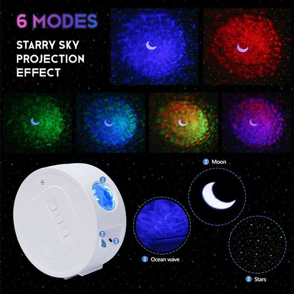Nebula Moon and Starry Night Sky LED Light Projector- USB Charging_14