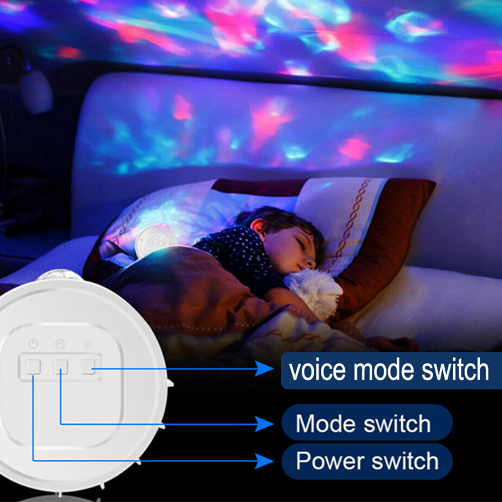 Nebula Moon and Starry Night Sky LED Light Projector- USB Charging_13