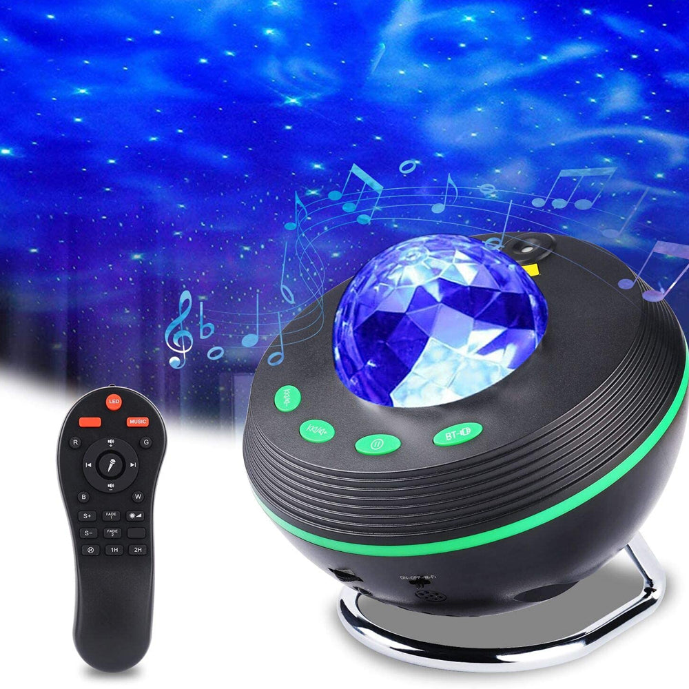 Galaxy Projector Bluetooth Speaker Remote and Voice Control- USB Powered_2